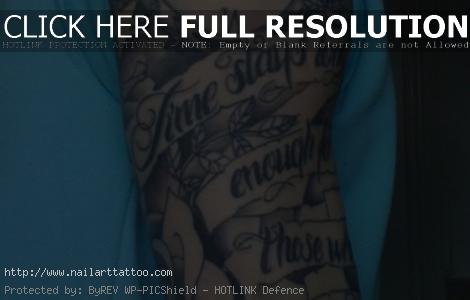 Tattoos Designs For Men Half Sleeves
