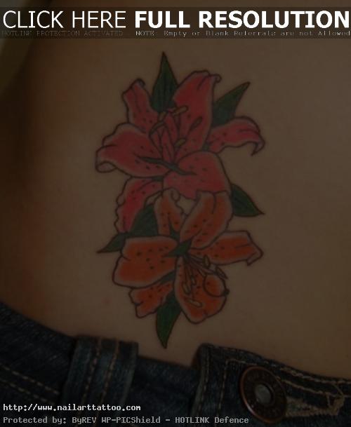 Tattoos Lily Flower Designs
