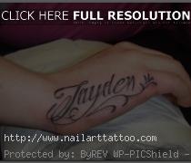 Tattoos Names With Design