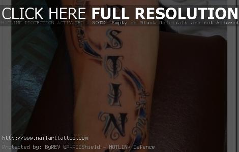 Tattoos Names With Designs