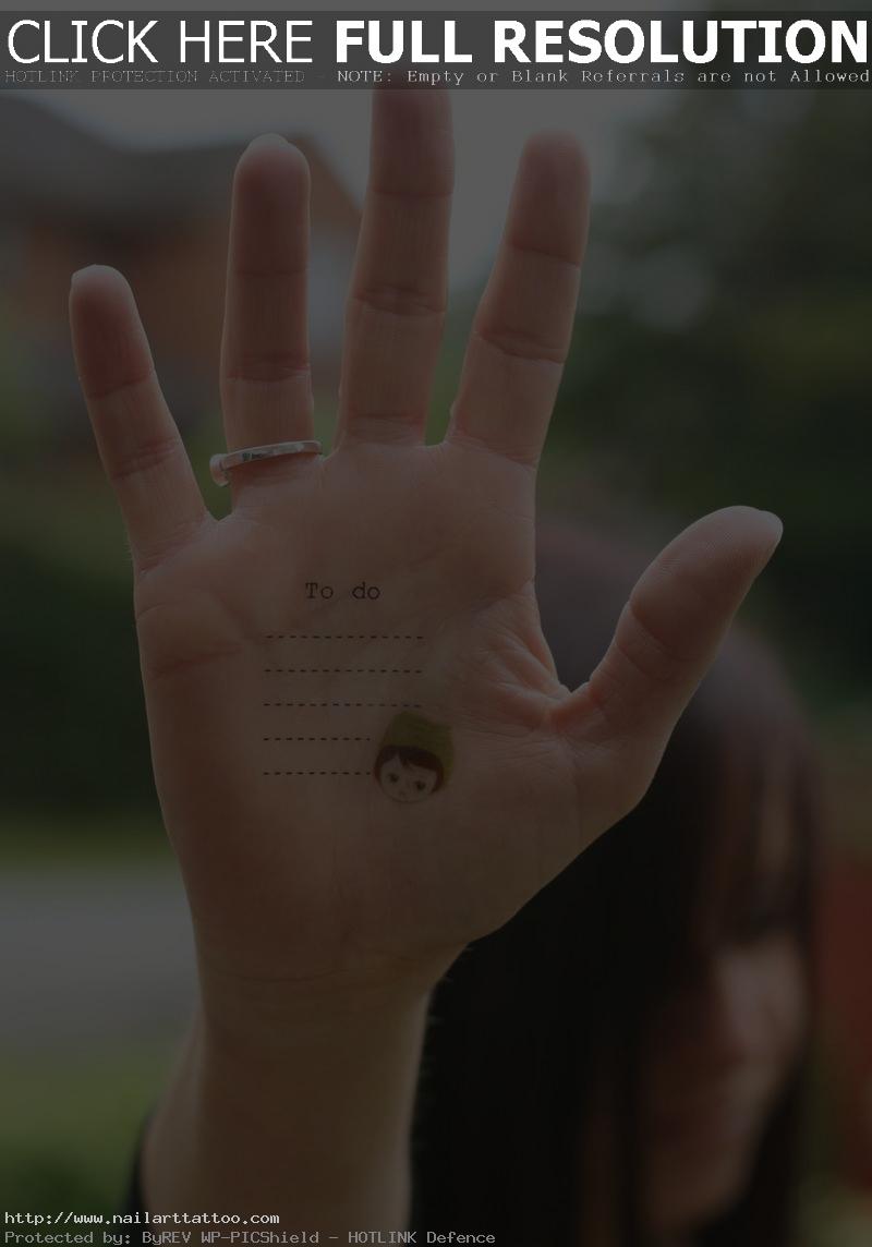 Tattoos Of A Hand