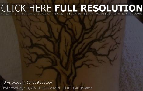 Tattoos Of A Tree