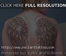 Tattoos Of Angel Wings For Women