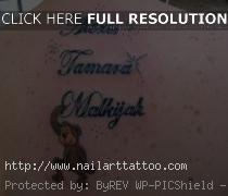 Tattoos Of Childrens Names