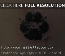 Tattoos Of Dog Paw