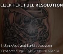 Tattoos Of Guns And Skulls