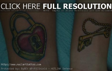 Tattoos Of Keys And Locks