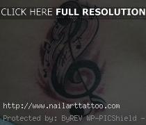 Tattoos Of Music Notes