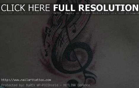 Tattoos Of Music Notes