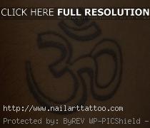 Tattoos Of Om Sign