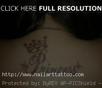 Tattoos Of Princess Crowns