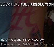 Tattoos Of Red Lips