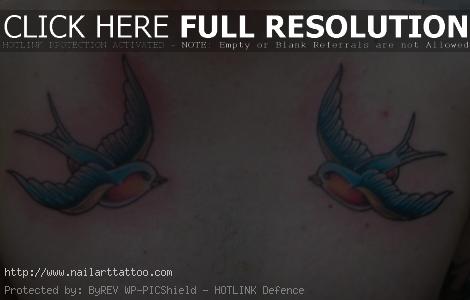 Tattoos Of Swallow Birds