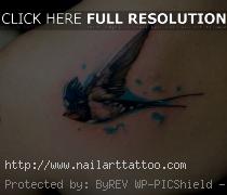 Tattoos Of Swallows Birds