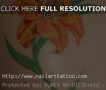 Tattoos Of Tiger Lilies