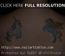 Tattoos Of Unicorns Pegasus