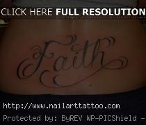 Tattoos That Say Faith