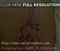 Acoustic Guitar Tattoos For Men