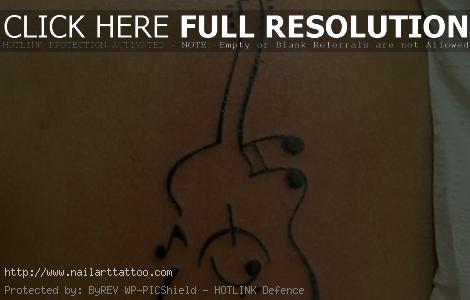 Acoustic Guitar Tattoos For Men