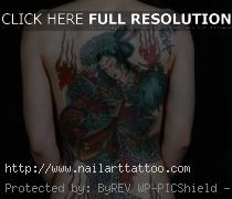 Chinese Dragon Tattoos On Back