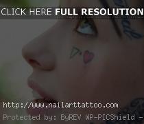 Cool Face Tattoos For Girls