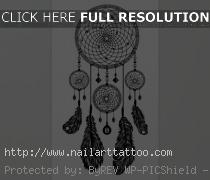 Dream Catcher Black And White Drawing