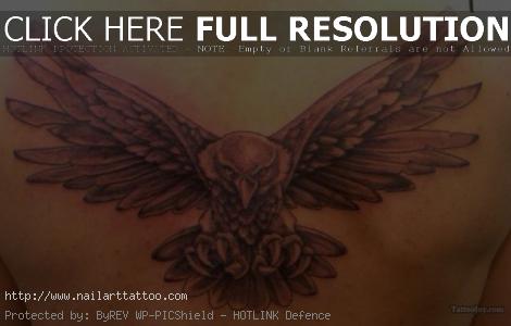 Eagle Tattoos On Back Designs