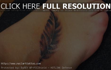 Feather Tattoos For Girls On Hand