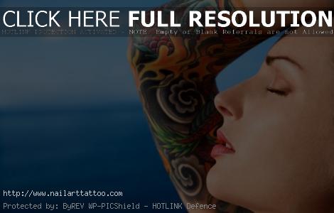 Half Sleeve Arm Tattoos For Girls