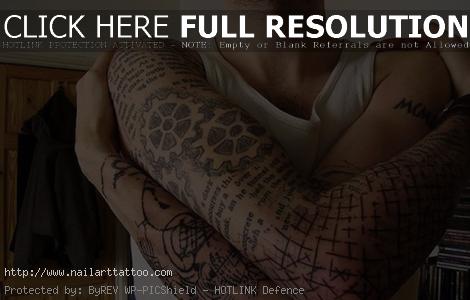 Half Sleeve Arm Tattoos For Men