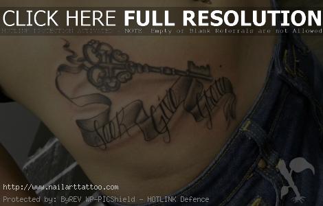 Key Tattoos With Words
