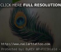 Peacock Feather Designs For Tattoos