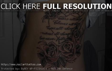 1 corinthians 13 tattoo ideas