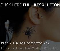 3d spider tattoo