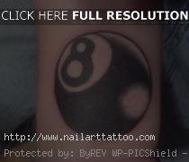 8 ball tattoo