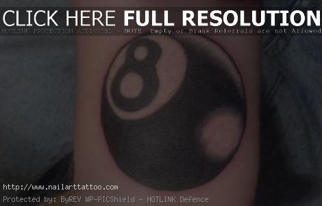 8 ball tattoo