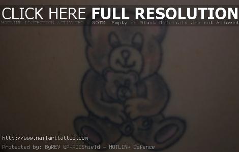 Teddy Bear Tattoos Pictures