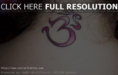 The Om Symbol Tattoos