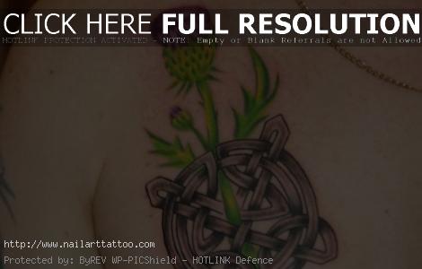 Thistle And Shamrock Tattoos