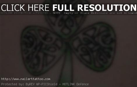 Three Leaf Clover Tattoos