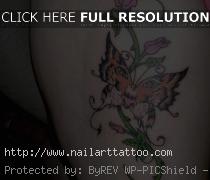 Tiger Butterfly Tattoos Designs