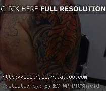 Tiger Sleeve Tattoos Designs
