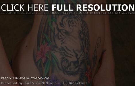 Tiger Tattoos For Girls