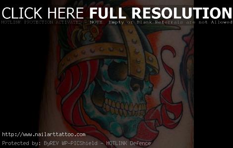 Traditional Skull Tattoos Designs