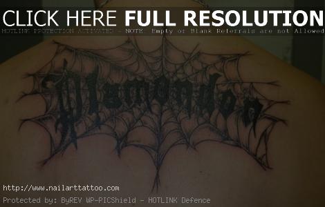 Traditional Spider Web Tattoos