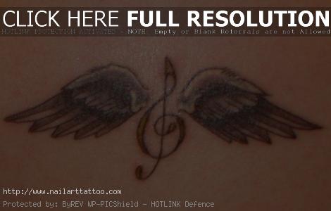 Treble Clef With Wings