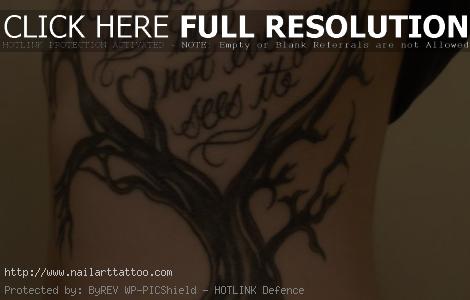 Tree Tattoos On Back