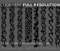 Tribal Bands Tattoos Designs