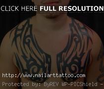 Tribal Chest Tattoos Designs