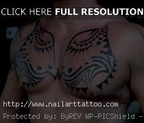 Tribal Chest Tattoos Designs For Men